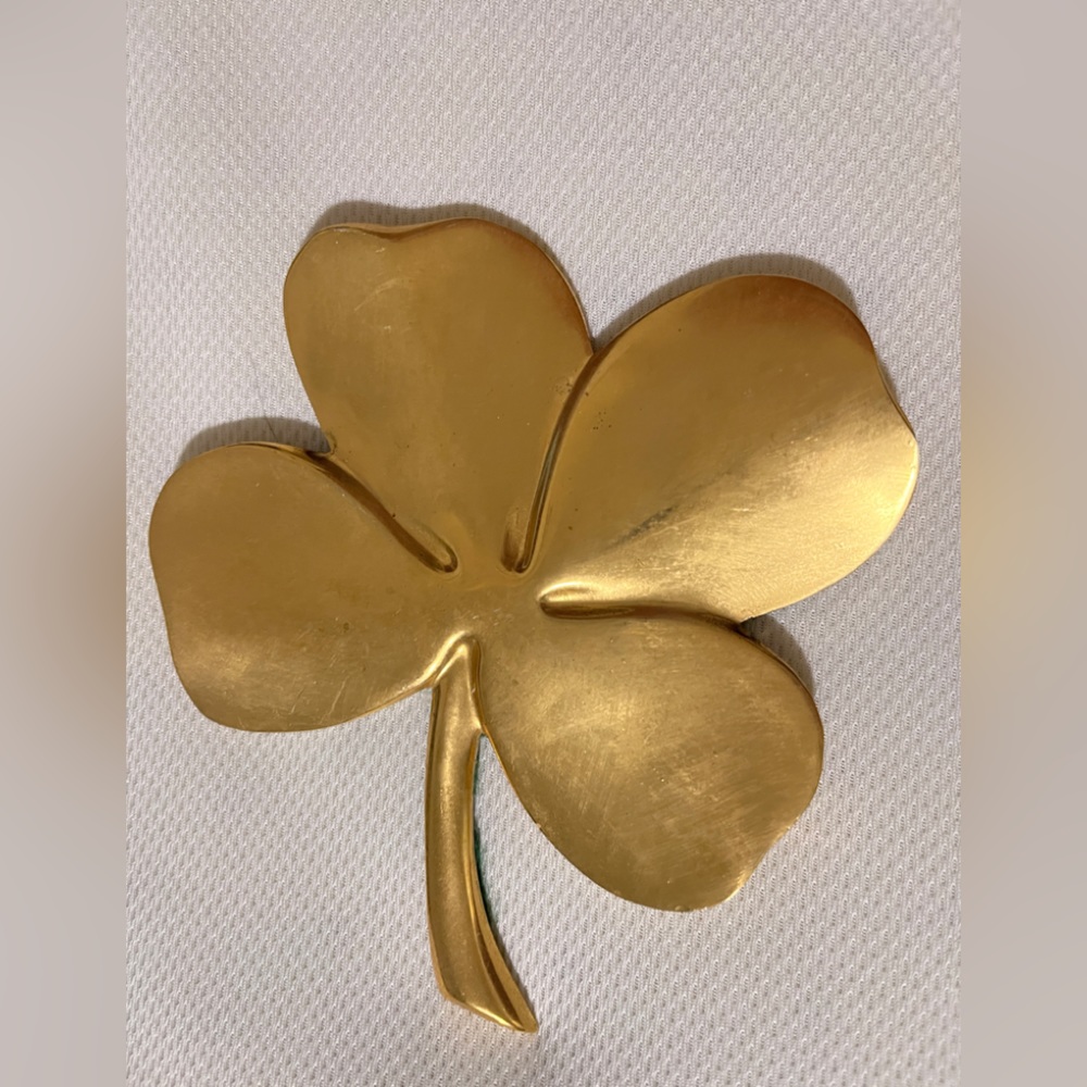 VTG Gerity 4 Leaf Clover Shamrock Wall Hanging Paperweight